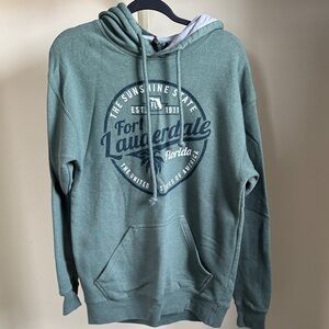 Fort Lauderdale Florida Green Hoodie